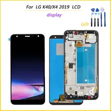 Протестировано для LG K40 2019 X420 LMX420HM LMX420EM LCD сенсорный экран