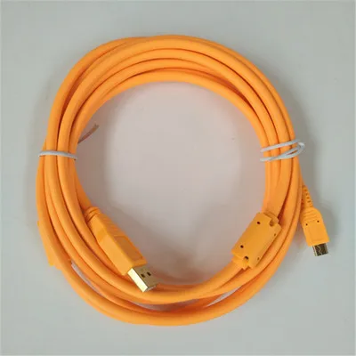Кабель для камеры прямая передача высокоскоростной ПК 2,0 micro USB для SONY A9 A7M2 A7R2 A7S2 RX100 IV RX100M4 A7II RX100M5 A6500 A6300 - Цвет: 5m