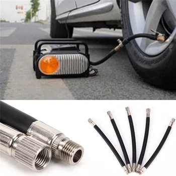 

1Pcs Flexible Rubber Tyre Valve Extension 160mm Twin Wheel Lorry Van Bus Adapter