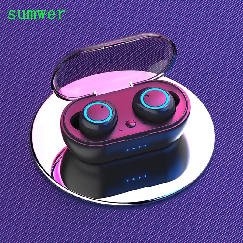 D10 Bluetooth 5 0 TWS Wireless Earphones Deep bass Headphones 3D Stereo Handsfree Sports Earbuds in ear earphone headphone