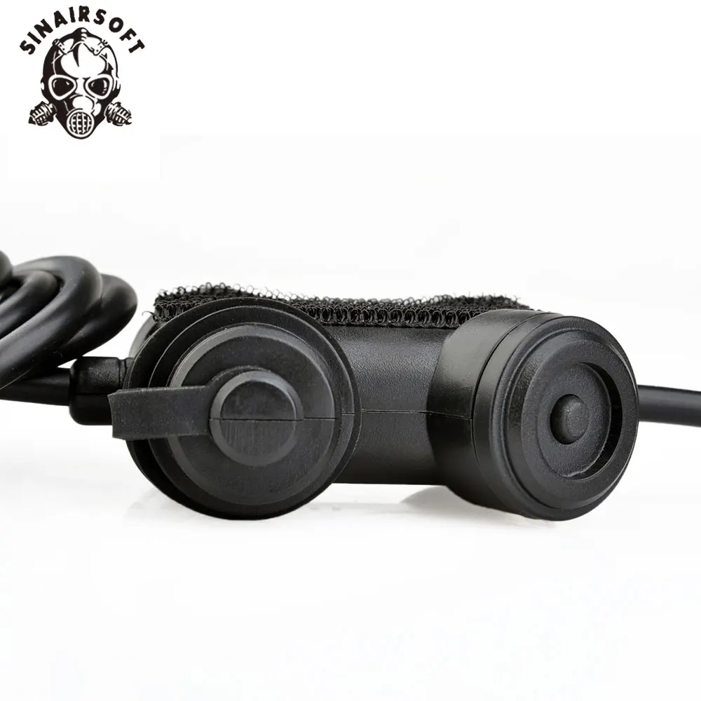 SINAIRSOFT Z130 Z-TAC тактическая гарнитура аксессуары красный лазер со светодиодом страйкбол ZSILYNX Кларус PTT