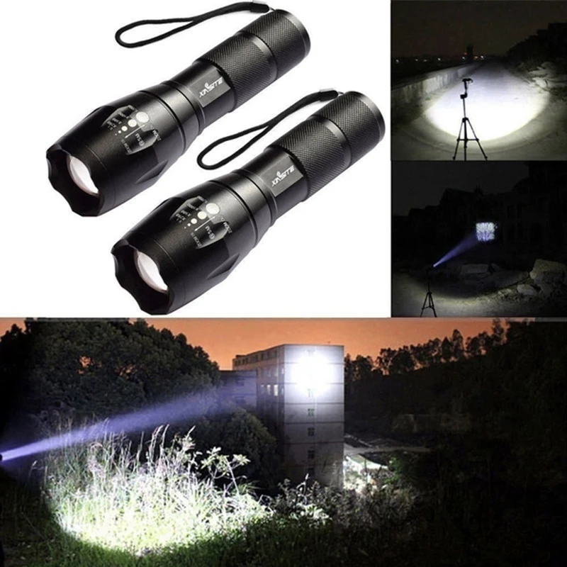 990000LM X800 Powerful Tactical Military T6 LED Flashlight Torch Work Light Camp