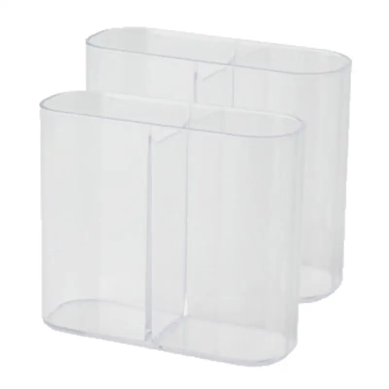 White 8x3x6cm Пластиковая коробка для хранения ювелирных изделий, чехол для косметики, пульт дистанционного управления, коробка для хранения ювелирных изделий, органайзер для косметики - Цвет: White 8x3x6cm