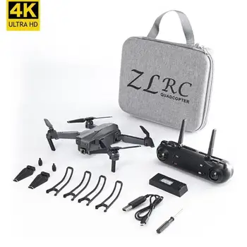 

RC Quadcopter with 4 Propellers 4K HD Camera wide-angle Quadcopter Altitude Hold Lightweight Wifi Function Camera