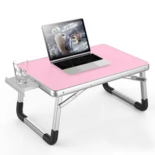 Открытый складной стол для ноутбука 60*40 см стол для ноутбука Складной и регулируемый лоток для ноутбука