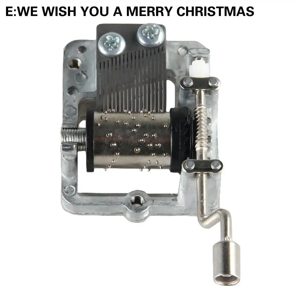 Mini Hand Cranking Music Movement DIY Music Box Accessories