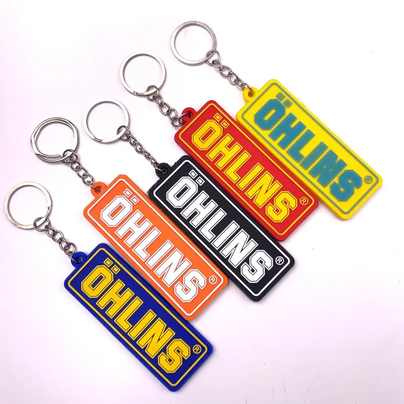 

New Arrival High Quality Two Sides Printed Car Styling Rubber Key Ring KeyRing For OHLINS [++Buy 2, 20% off++]