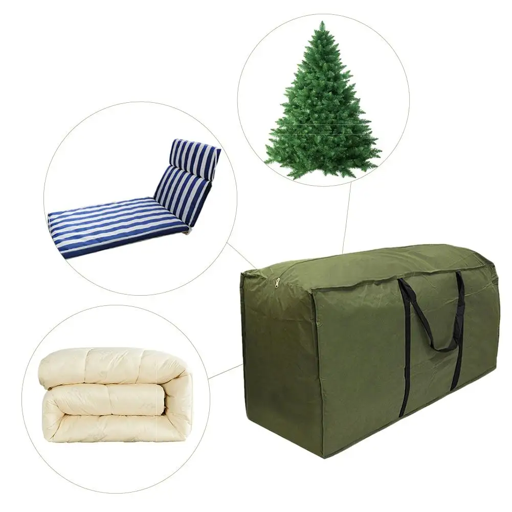

Extra Large Waterproof Christmas Trees Storage Bags Packs Sacks Pouch Case Outdoor Furniture Cushions Storage Bag Container