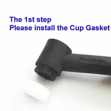 WP17/18/26 2,4 мм 3/32 TIG Короткие газа объектив чашка сопла расходные материалы для сварки инструменты