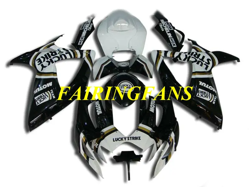 Обтекатель кузова мотоцикла для SUZUKI GSXR600 750 K6 06 07 GSXR 600 GSXR750 2006 2007 белый черный