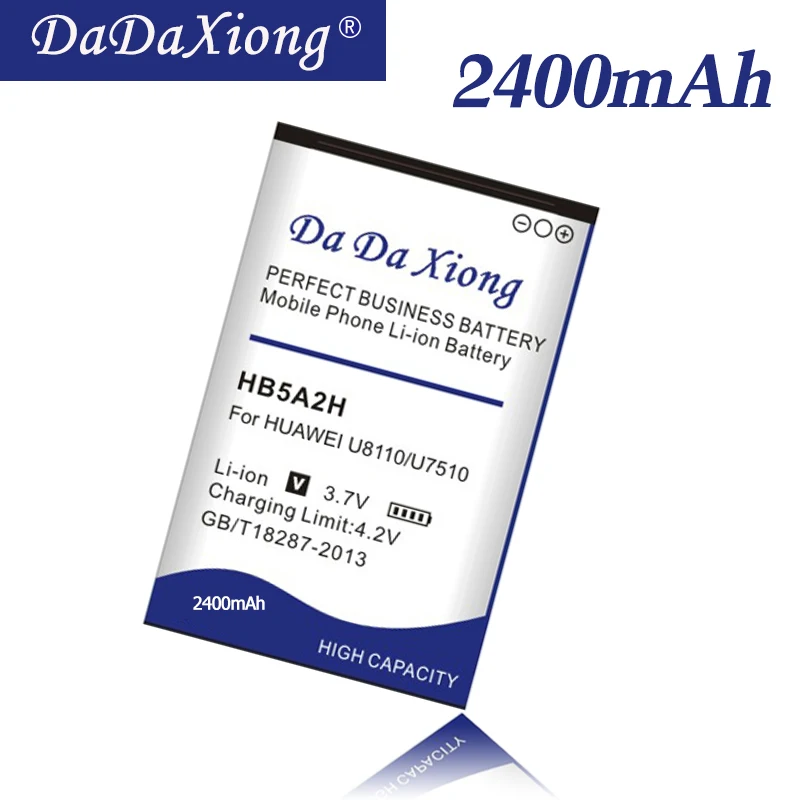 Оригинальный аккумулятор Da Xiong 2400 мАч HB5A2H для Huawei U7510 U8100 U8110 T552 U7519 U7520 U8500 C5730