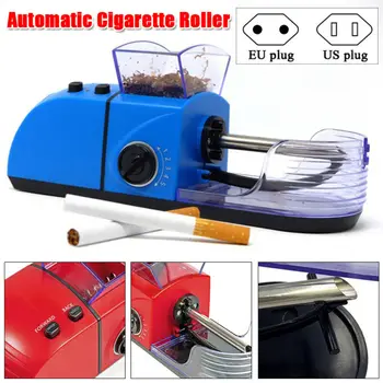 

100-240V Electric Automatic Cigarette Roller Tobacco Rolling Injector 78mm DIY Smoking Tool Smoking Accessories EU / US Plug