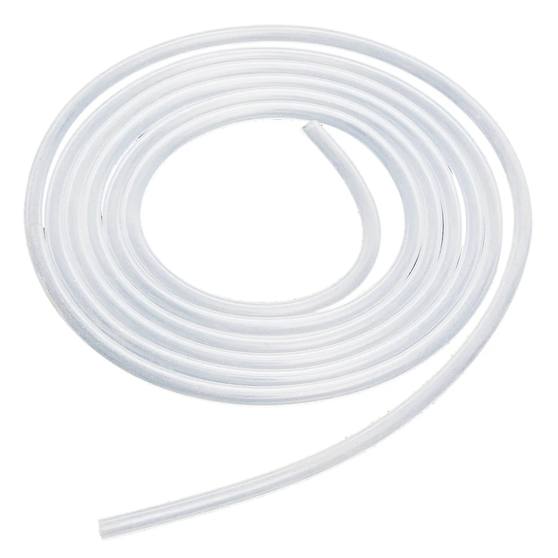 

2M Clear Translucent Food Grade Silicone Tubing Milk Hose Pipe 4x6mm