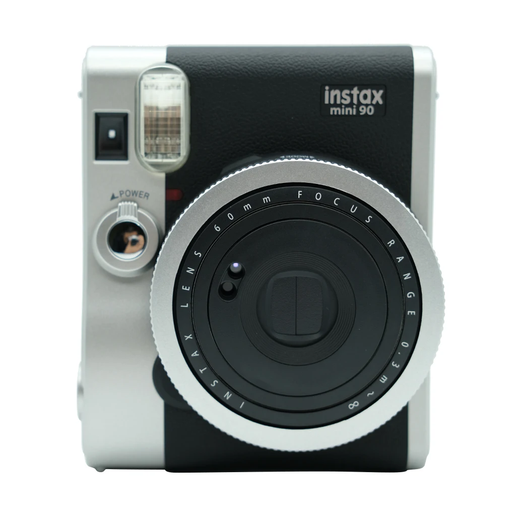 Fujifilm Instax Mini 90 Instax camera+ 20 50 листов фотобумаги пленка Fujifilm Instax Mini 90 мгновенная пленка фотокамера - Цвет: Black