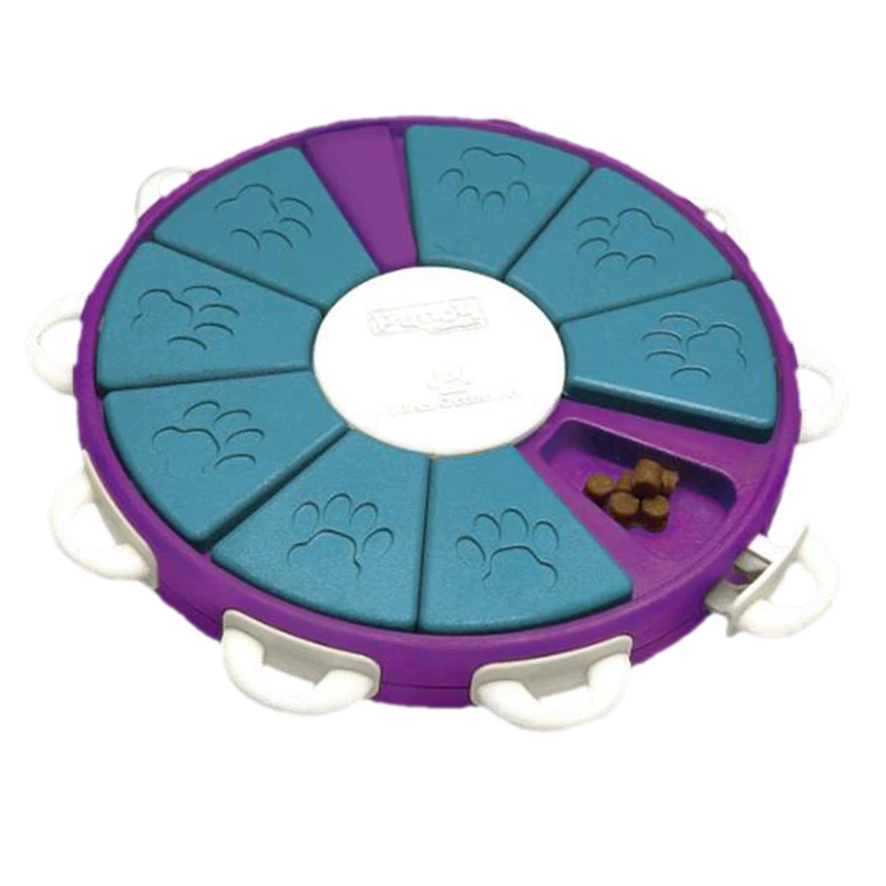 

Feeding Dog Puzzle Toy Dog Slow Feeding Device Anti-Choking Food Bowl Disk Training Dog Cat Interactive Pet Toy