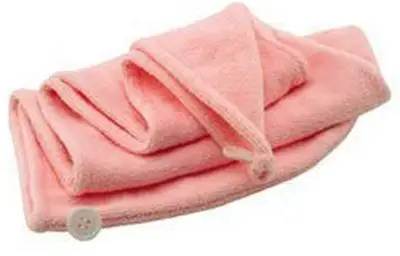 Absorbent Microfiber Towel Turban Hair-Drying Quick Dry Shower Caps Bathrobe Hat Hair Wraps For Women Random Color 21*51cm images - 6