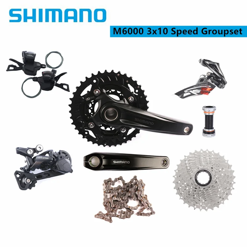 Shimano Deore M6000 3x10 Speed Groupset 