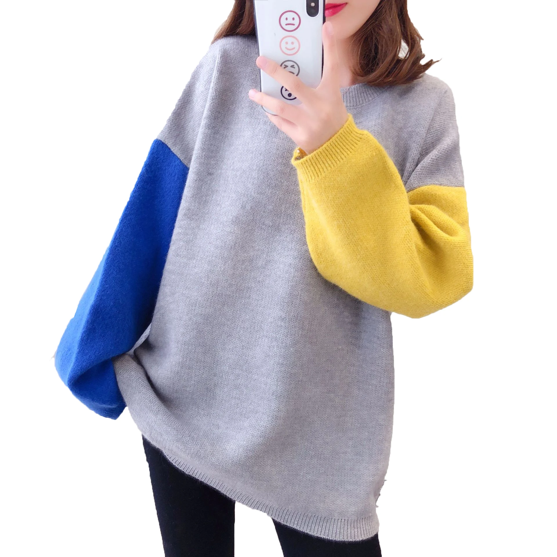 

Autumn Maternity Sweater Pregnancy Clothes Knit Sweaters Winter Maternity Top For Pregnant Women M193