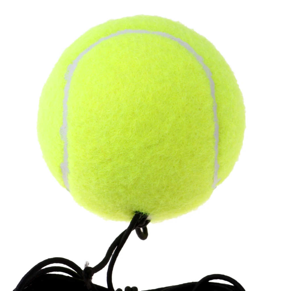 Green Drill Exercise Resiliency Tennis Ball Trainer With String Replacement