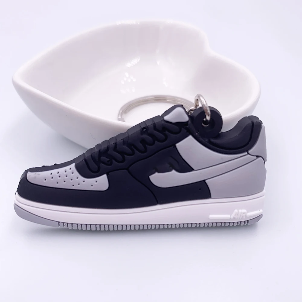 Мини Jordan Air Force 1 брелок обуви Для мужчин Для женщин дети, брелок в подарок AJ Баскетбол Брелок-кроссовок для ключей ключ держатель Porte Clef