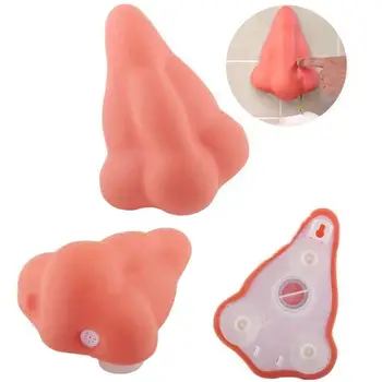 

1pc Novelty Nose Shaped Soap Dispenser Multifunctional Cup Gel Dispensers Soap Suction Accessories Shower Funny Bathroom Sh T1D5