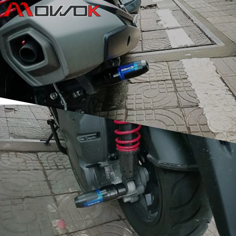 Для KYMCO Downtown 350 300i Xciting 250 350 350i 400 400i CK250T аварии мотоцикла выхлопных газов слайдер протектор аварии колодки