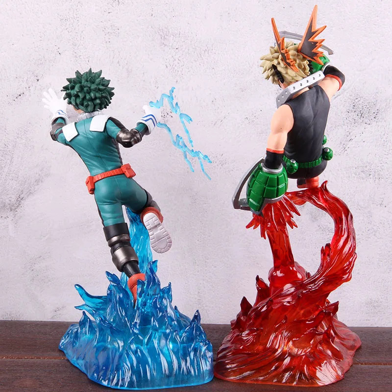 My Hero Academy аниме Midoriya Izuku Bakugou Katsuki GK Статуя Фигурка My Hero Academy фигурка ПВХ Коллекционная модель игрушки