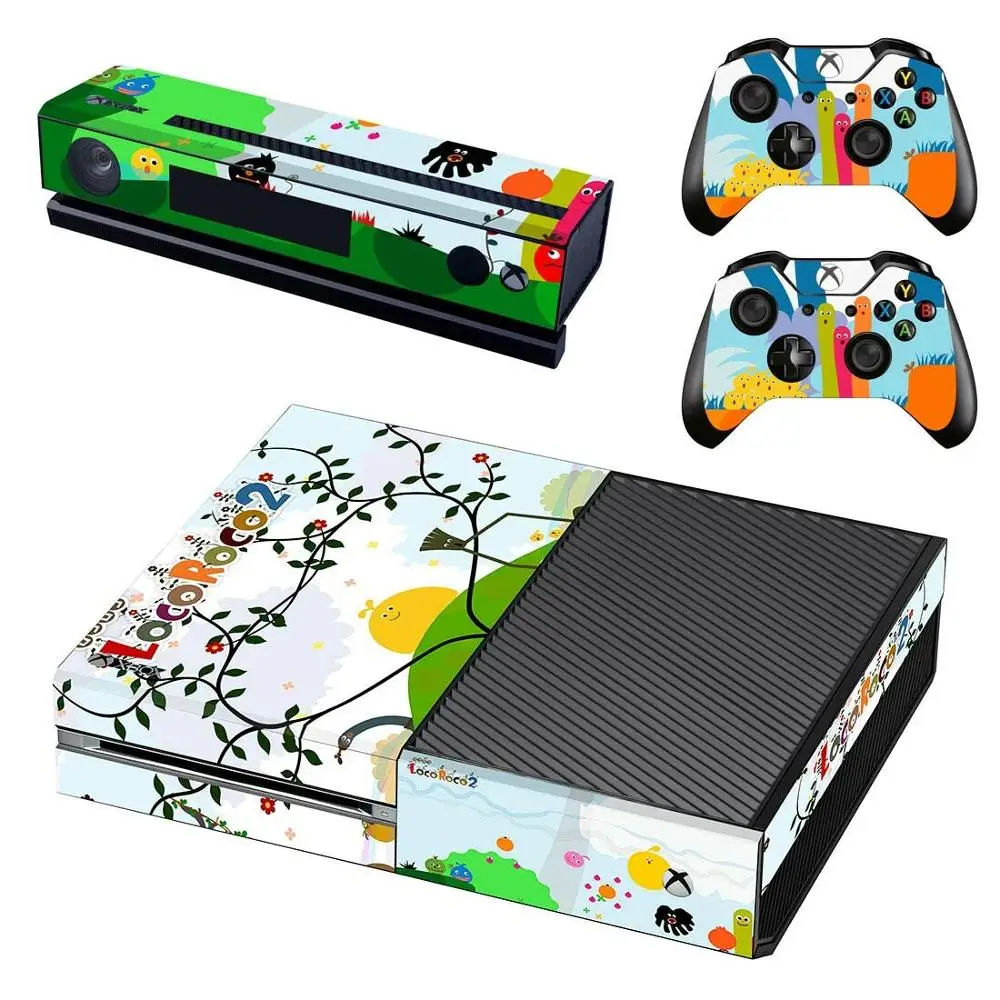 Locoroco 2 наклейки s для Xbox one виниловая кожа наклейки Pegatinas Adesivos для Xbox one консоль Kinect два контроллера Скины