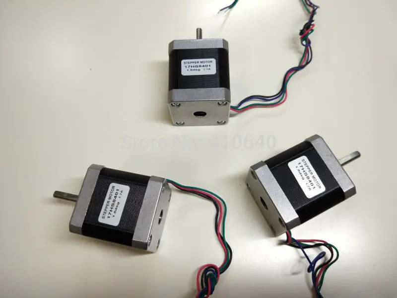 Цельнокроеное платье заводская поставка Nema17 шагового двигателя 17HS8401 L48 mm1.8deg 1,7 52N. см 4 провода шагового двигателя для 3D принтера или 3D робот