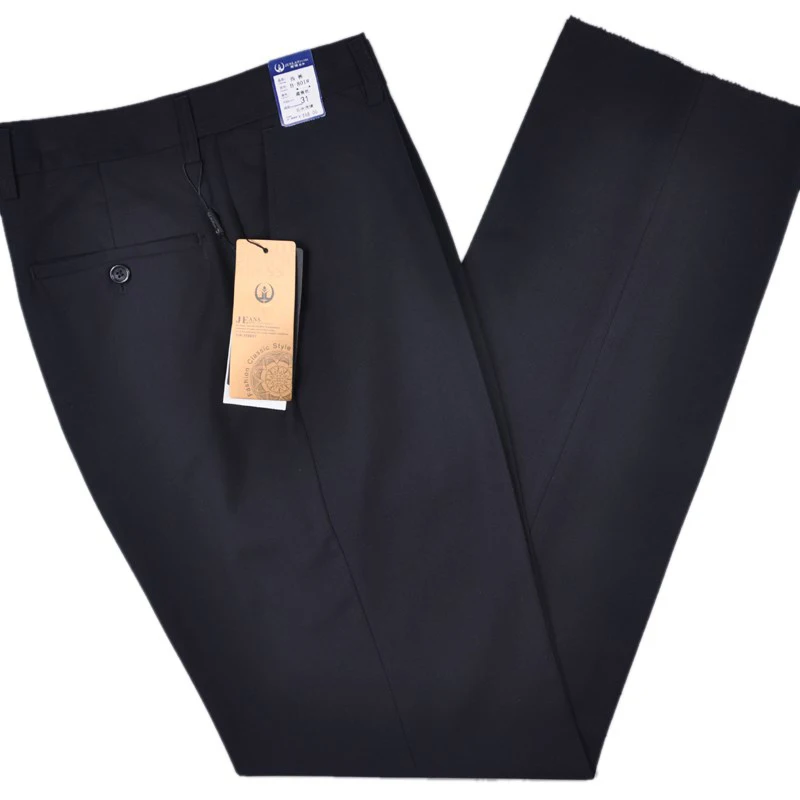 Casual Pants Men's Oversized High Waist Trousers Streetwear Office Male Bottoms
