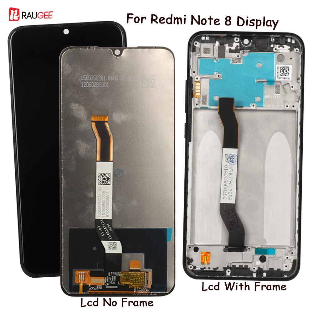 Дисплей для Redmi Note 8 ЖК-дисплей сенсорный экран в сборе Замена для Xiaomi Redmi Note 8 дисплей экран с высоким разрешением