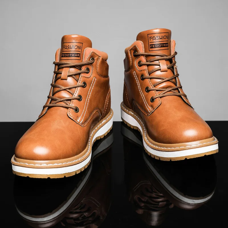 Winter Snow Men's Boots Martin Boots 