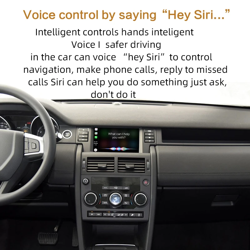 Sinairyu Apple Carplay беспроводное зеркало для Land Rover/Jaguar Discovery Sport F Pace 5 Android Wi Fi