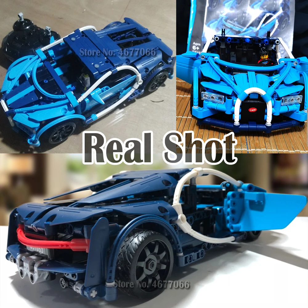 Цена Legoed bugatti chiron legoed technic car building игрушечные кирпичи модель здания rc пульт дистанционного управления автомобиля технические игрушки для мальчик...