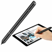Stylet tactile capacitif noir 2 en 1 universel pour iPhone iPad pour Samsung tablette téléphone