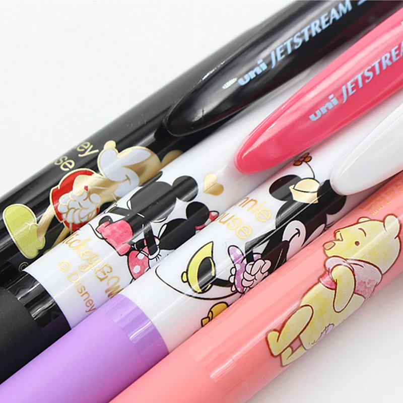 Uni Tri-Color Ballpoint Pen Multi-Purpose Pen SXE3-504D Limited Edition Cartoon Oil 0.5mm
