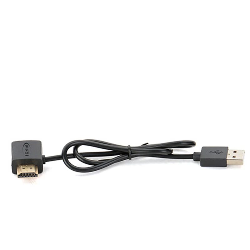 10 шт./лот HDMI папа мама адаптер конвертер с USB2.0 Зарядное устройство Кабель питания