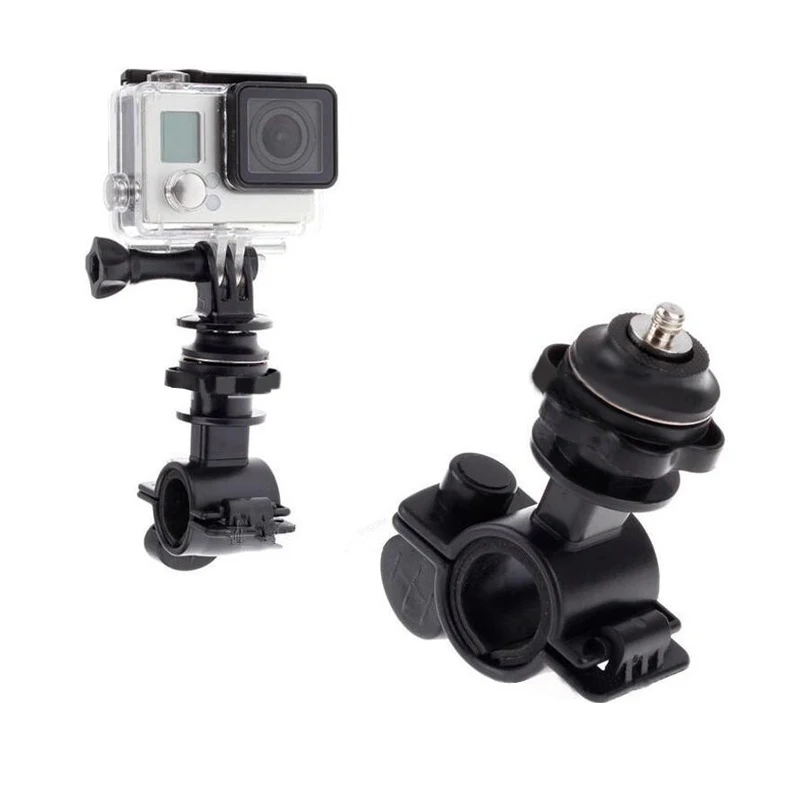 Крепление на велосипед, мотоцикл, кронштейн, держатель для GoPro Hero 8 7 6 5 3 2, аксессуары для экшн-камеры, держатель для экшн-камеры, мотоцикл