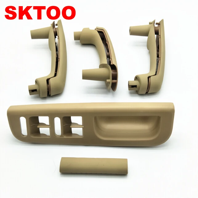 Крышка ручки переключатель Безель дверной захват для VW Jetta Golf Bora MK4 Beige|sktoo| |