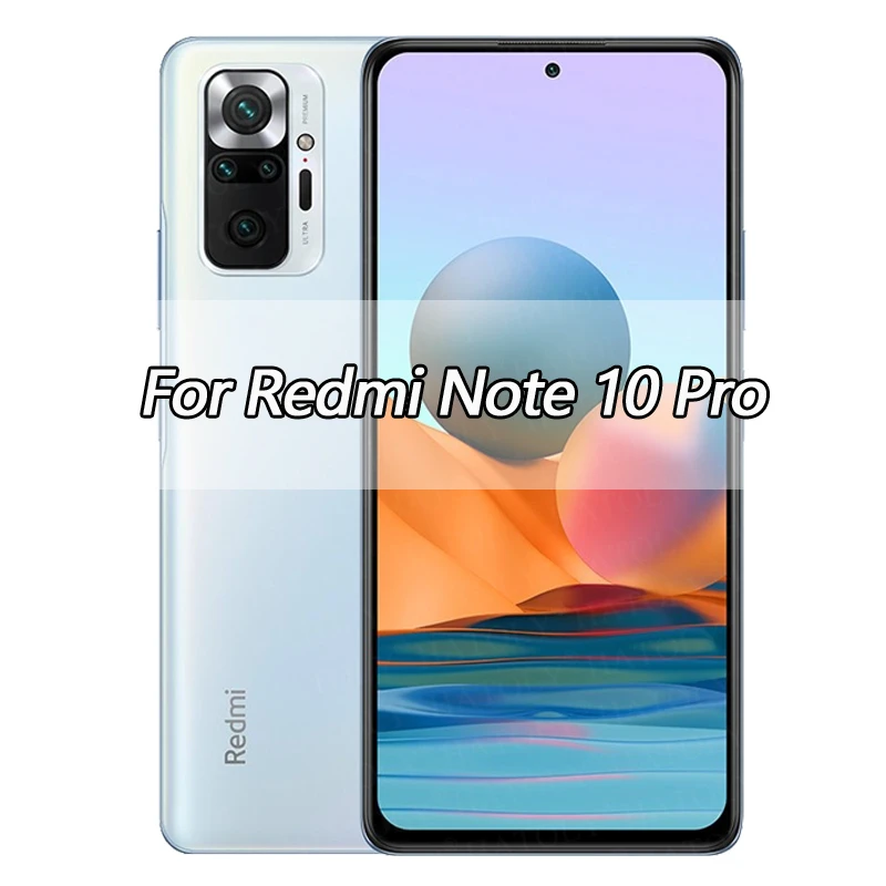 Glass Redmi Note 10 5G Tempered Glass For Xiaomi Redmi Note 10 Pro Screen Protector HD Clear Ultra-thin Glass Redmi Note 10 5G best phone screen protector Screen Protectors