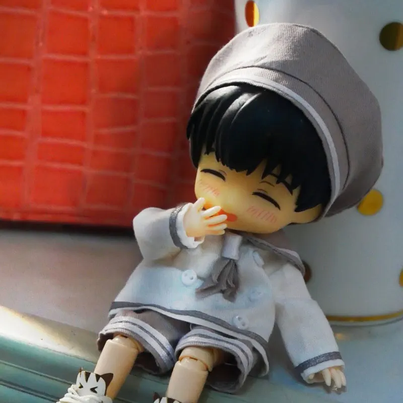 Ob11 Molly 1/12 BJD Красная Шапочка Повседневная Осенняя спортивная одежда для малышей аксессуары кукольная одежда костюм