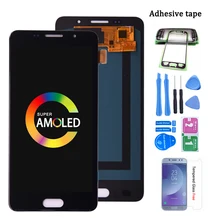 ЖК-дисплей Super AMOLED для SAMSUNG GALAXY A5 2016 Duos A510 A510F A5100, ЖК-дисплей с сенсорным экраном и дигитайзером в сборе