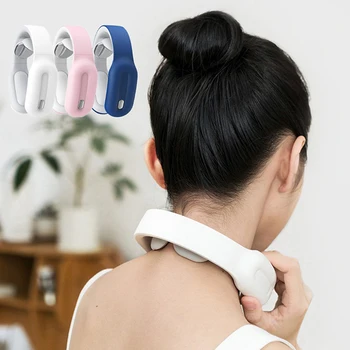

Smart Electric Neck And Shoulder Massager Cervical Vertebra Relaxation Pain Relief Physical Therapy Health Care Tool