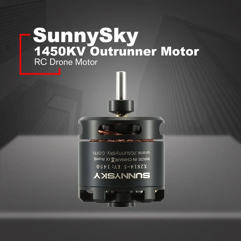 SunnySky X2814 X-II 1450KV бесщеточный двигатель высокой мощности RC Дрон Outrunner двигатель для RC моделей Дрон самолет с фиксированным крылом