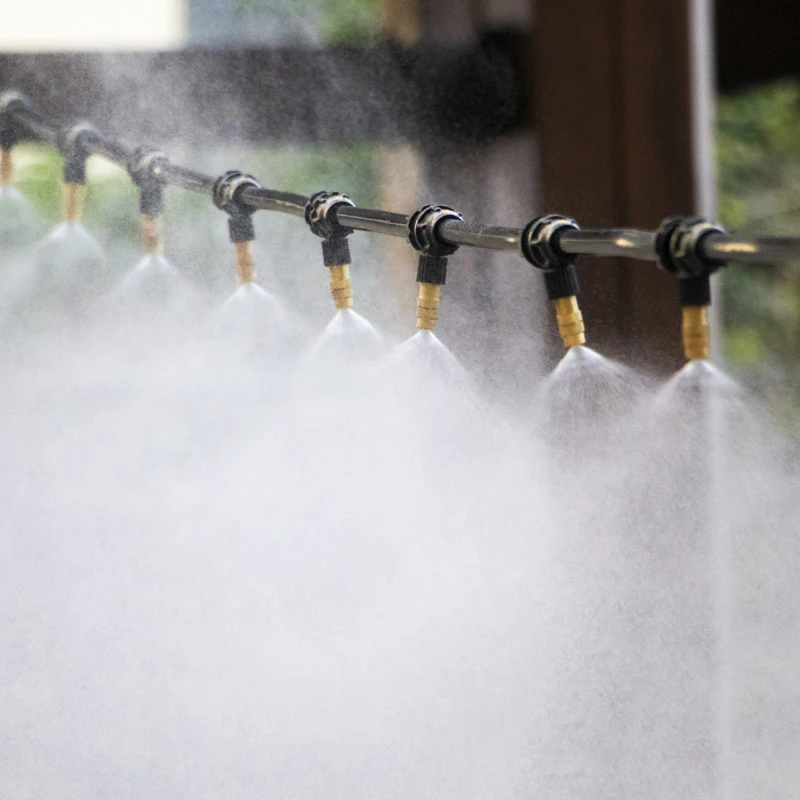 Garden Watering system Automatic Irrigation Spray Sprinkler System Garden Potted Drip Irrigation Kit Spray cooling kit - 6