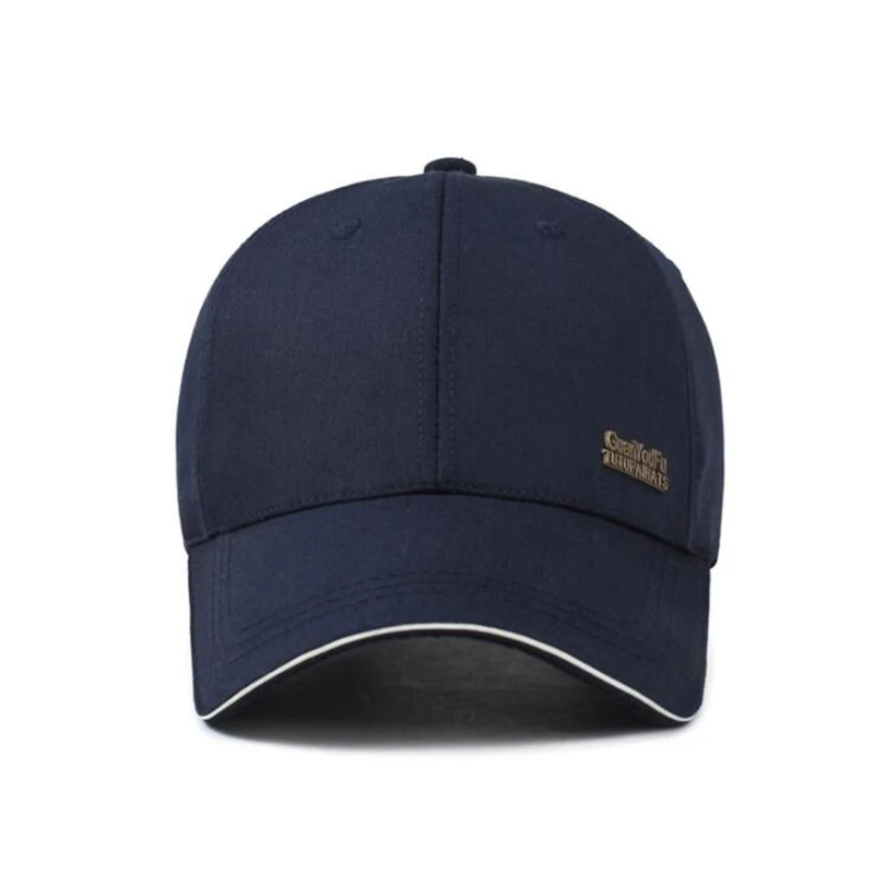 Brand New Spring Men's Baseball Cap Male Bone Snapback Caps Hats Sunscreen Gorras Hombre Trucker Dad Hat Drake Grey Solid Color | Спорт и