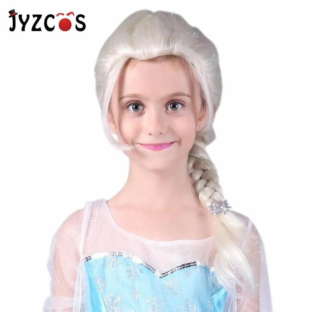 JYZCOS Свадебные Платье Анны и Эльзы для девочек; милый детский костюм вечерние платья принцессы Косплэй платья для малышек одежда на Рождество на день рождения Комплект одежды