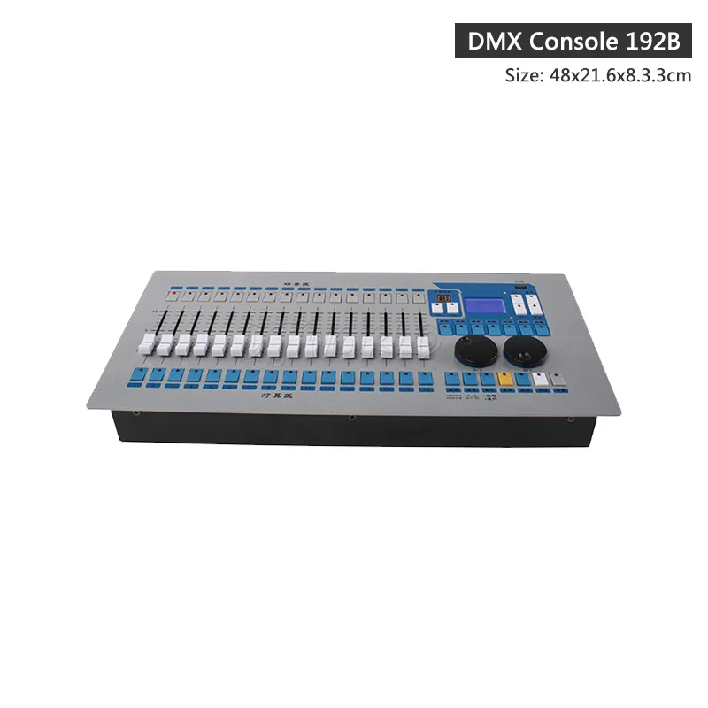 DMX Console 192b DJworld DMX консоль 1024 контроллер для освещение для сцены DMX 512 DJ контроллер оборудование международный стандарт движущийся головной свет - Цвет: DMX Console 192b