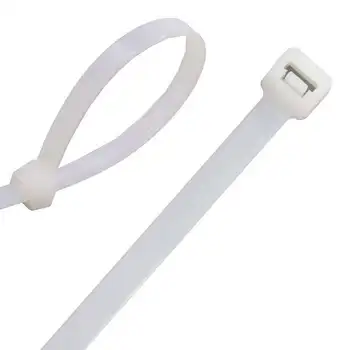 

New 10X Extra Long 76Cm Cable Ties White Zip Wraps