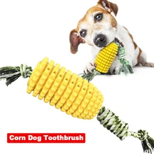 Brushing Pet-Molar-Stick Corn-Shape for Small Dogs Funny Toys Dog-Chew-Toys Clean-Tool